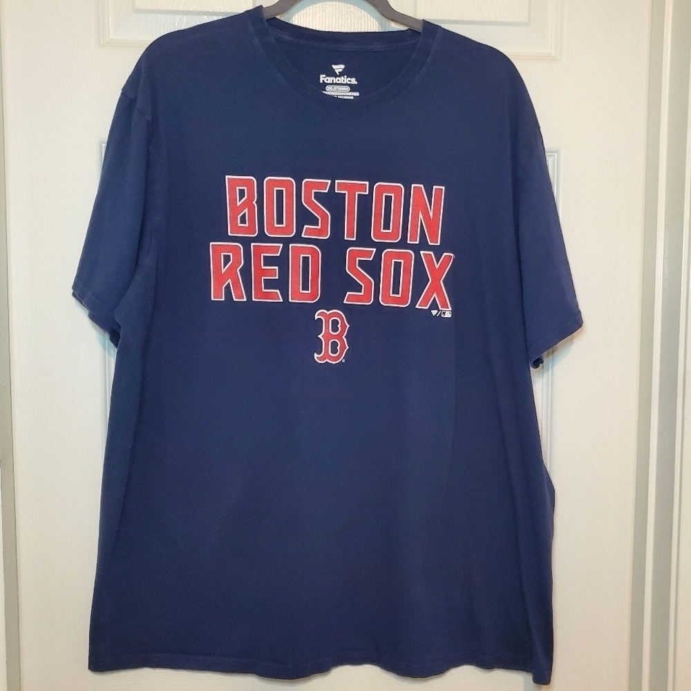FANATICS MLB MENS BOSTON RED SOX SHORT SLEEVE T SHIRT  SIZE XXLARGE